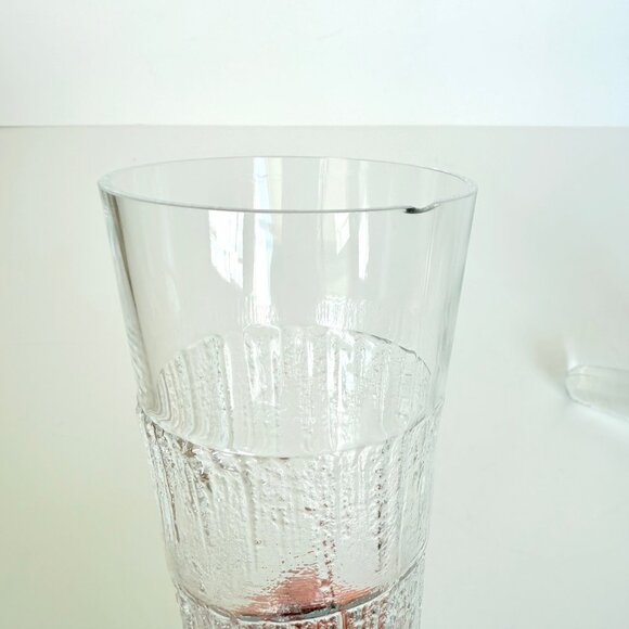Vintage 80s Finnish Beer Horn Beer Glass Littala Finland Harald By Valto Kokko - Picture 13 of 16